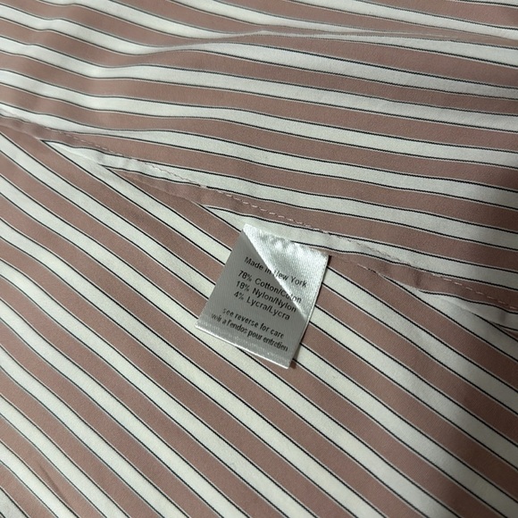 CAROLINE CONSTAS Striped Blouse with Balloon Sleeves Size XS - Picture 4 of 5